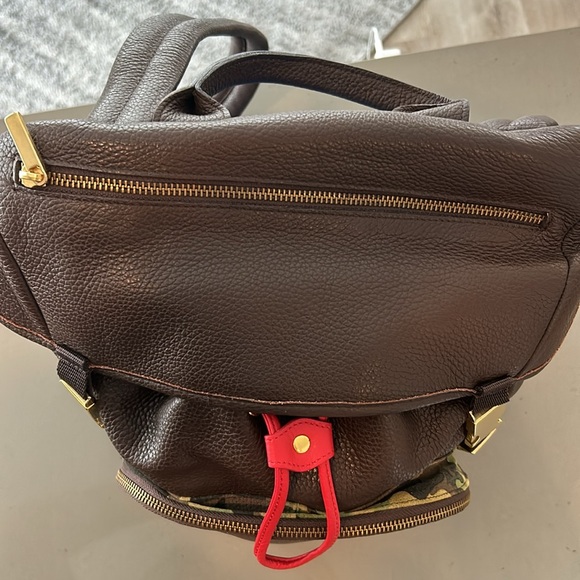 Del Toro Brown Leather Backpack - Picture 6 of 15